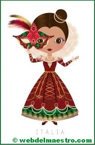 Traje típico de Italia