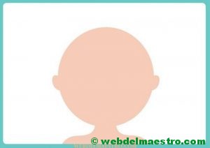 Modelo en color-cabeza-