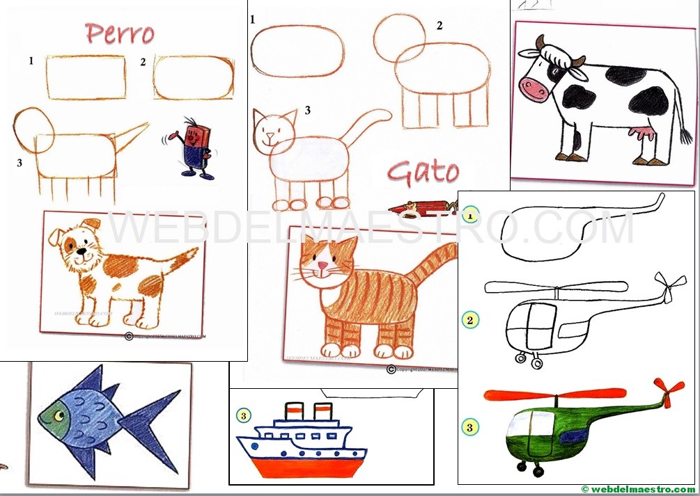 Dibujos fáciles | Aprender a dibujar