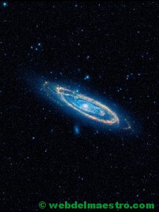 Galaxia con forma elíptica
