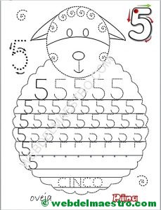 Grafomotricidad-números-5