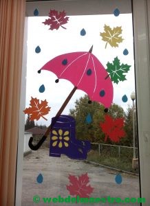 Ideas de otoño para decorar ventanas-3