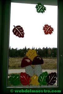 Ideas de otoño para decorar ventanas-5