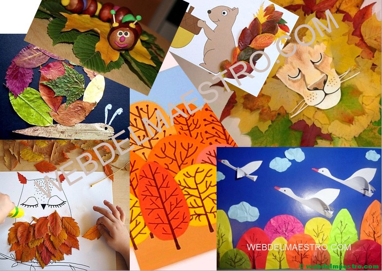 Originales manualidades de otoño