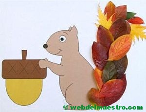 ardilla y bellota-terminación