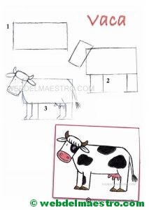cómo dibujar-vaca