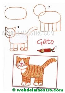 dibujos fáciles-gato