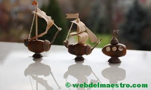 manualidades con bellotas-2