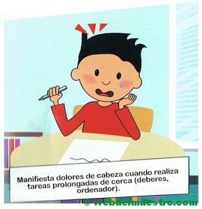 7. Manifiesta dolores de cabeza