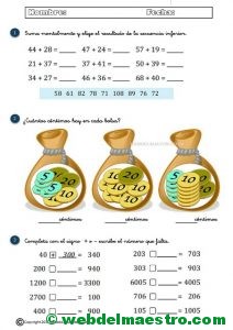 Calculo mental-Ficha 7