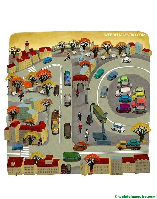 Dibujo con el número diez