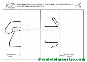 Eje de simetría-actividades para niños de Primaria-6