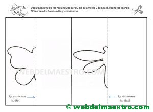Eje de simetría-actividades para niños de Primaria-7