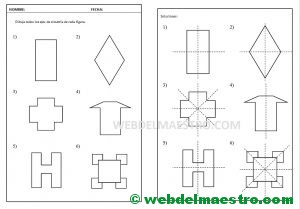 Eje de simetría primaria-actividades-3