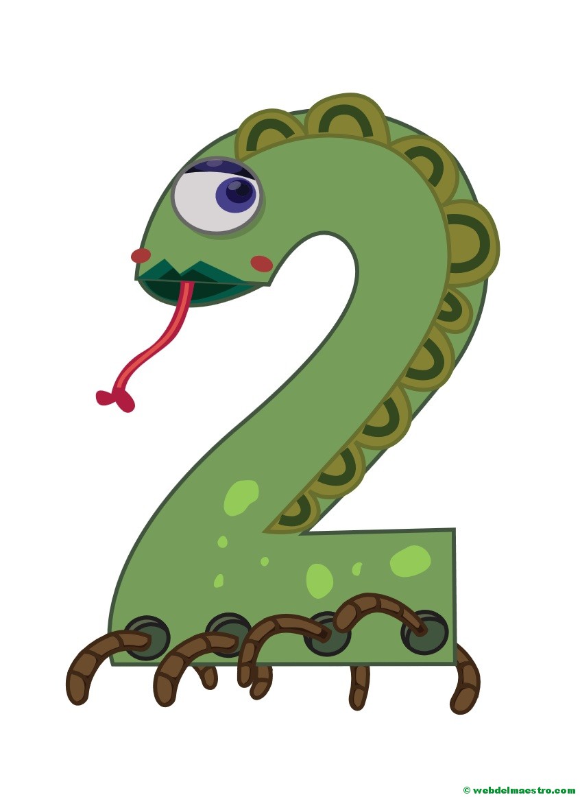 dibujo número dos