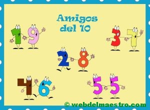 Amigos del 10-cartel color