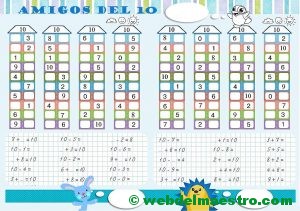 Cartel amigos del 10--