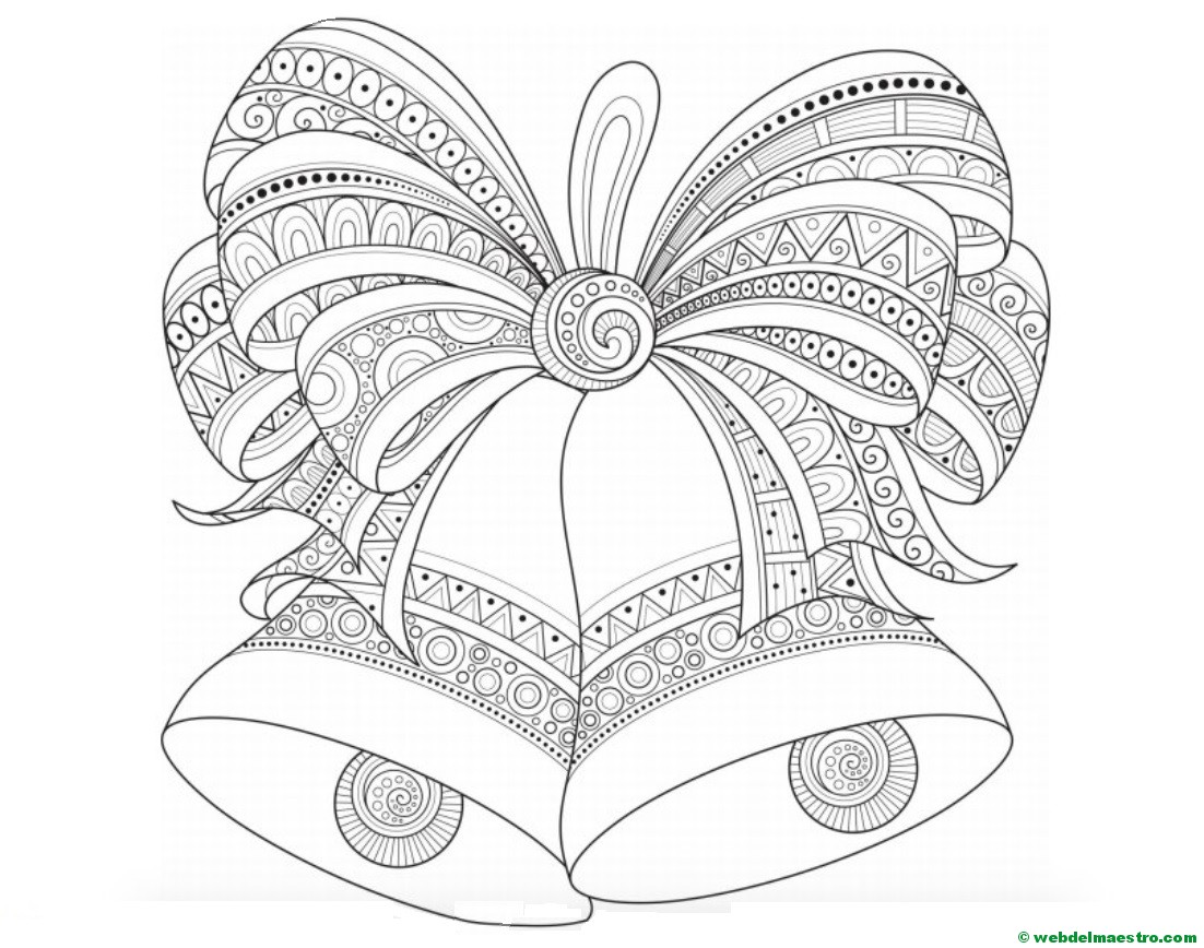 Dibujos originales de Navidad-Campanas