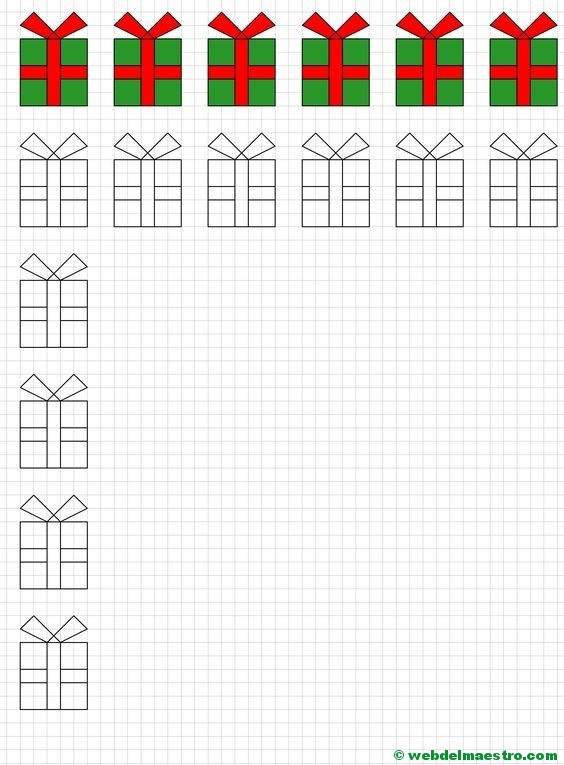 Ficha-5-Regalos de Navidad