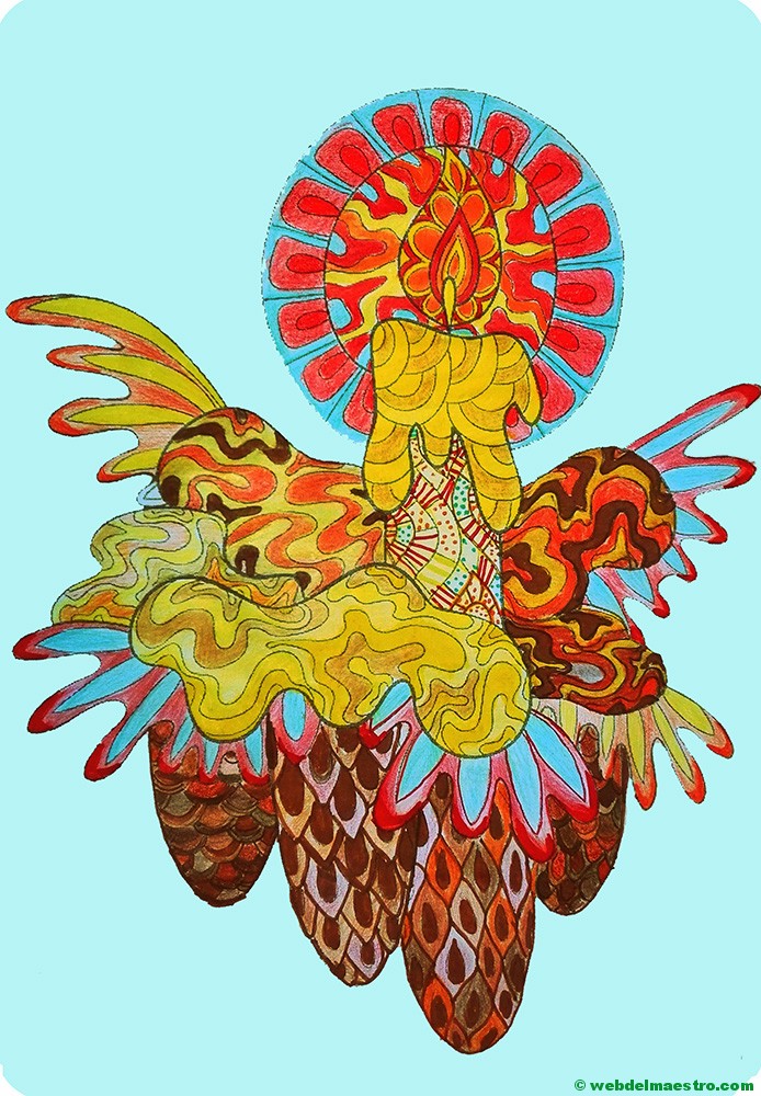 Vela navodeña-color