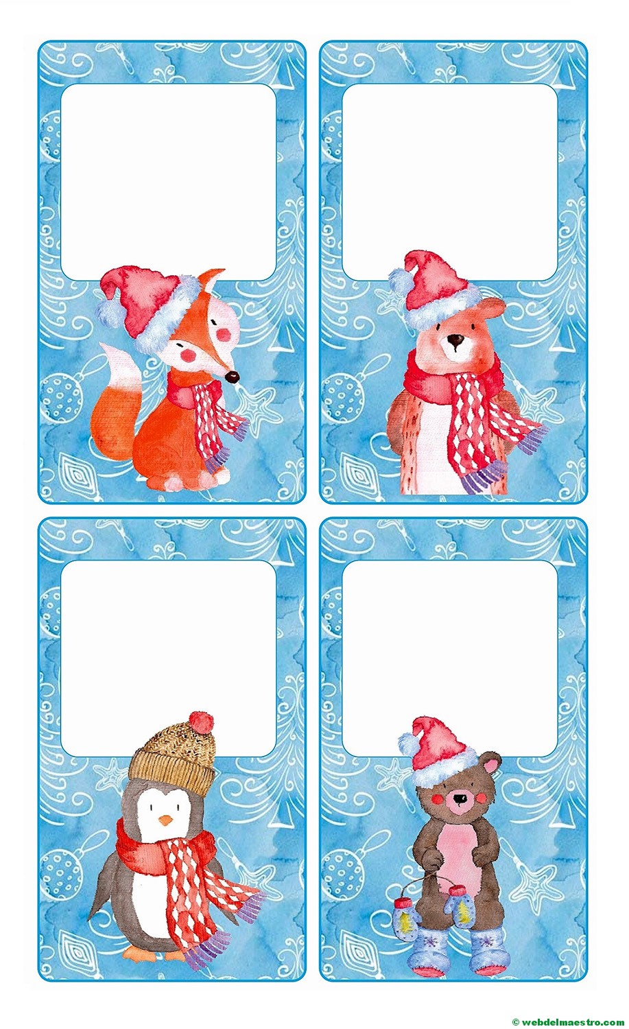 tarjetas de navidad-tamaño mediano-1