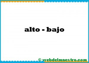 alto-bajo.