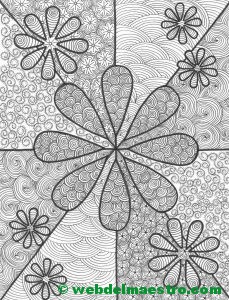 Dibujo nº 11-Flores-