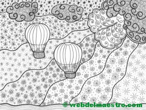 Dibujo nº 8-El viento y los globos