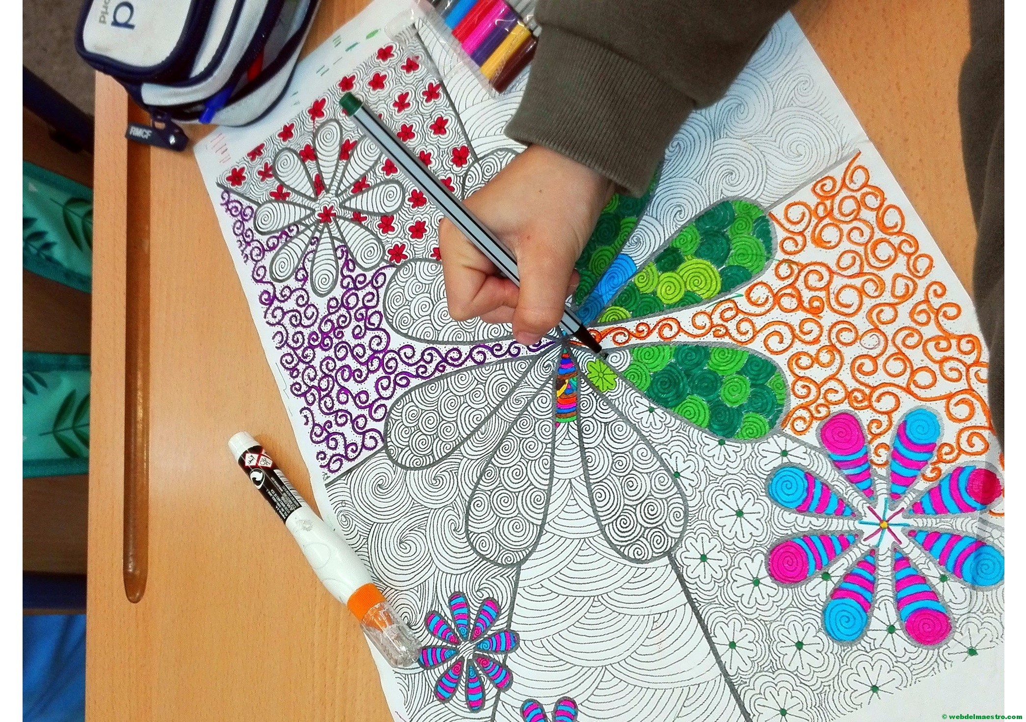 Dibujos para colorear e imprimir – Terapia antiestrés