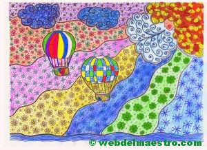 El viento y los globos