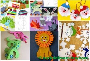 MANUALIDADES CON CARTULINA-