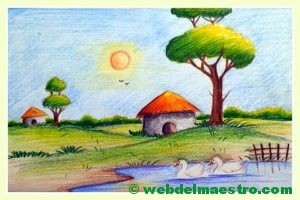 Paisajes fáciles de dibujar-1
