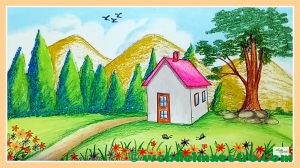 Paisajes fáciles de dibujar-4