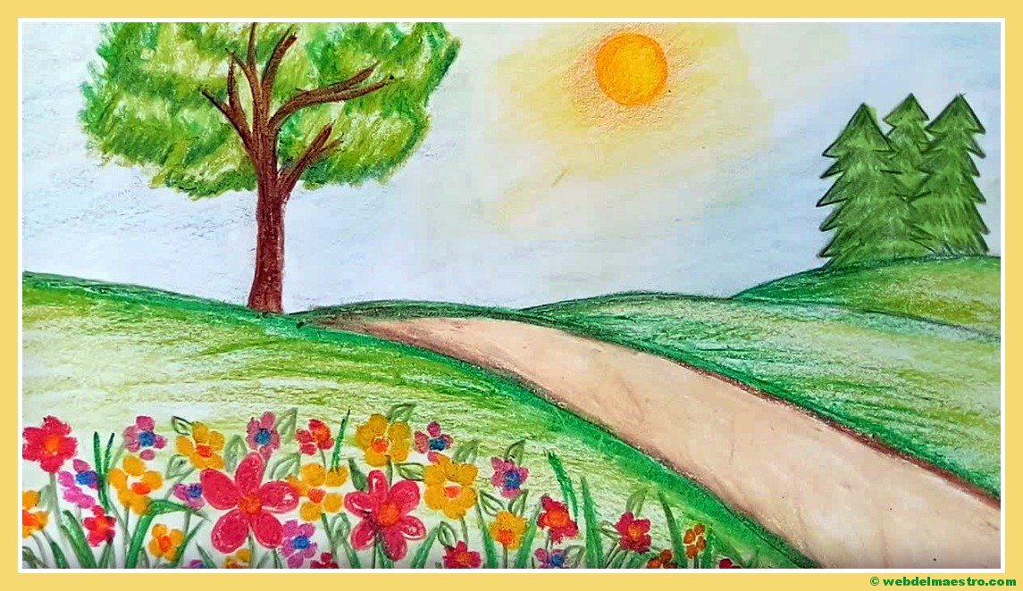 Paisajes F ciles De Dibujar Web Del Maestro Paisajes F ciles De Dibujar Web Del Maestro