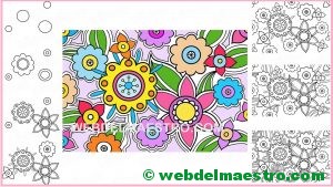 aprender a dibujar dibujos antiestrés-