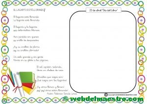 Actividades para el Día del libro-El lagarto está llorando