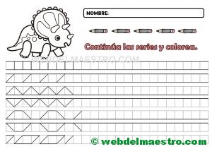 Grafomotricidad-Cenefas en cuadrícula para imprimir-1