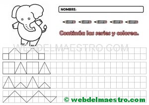 Grafomotricidad-Cenefas en cuadrícula para imprimir-6
