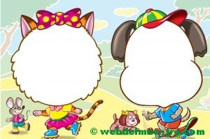 Plantilla para fotos-tamaño grande