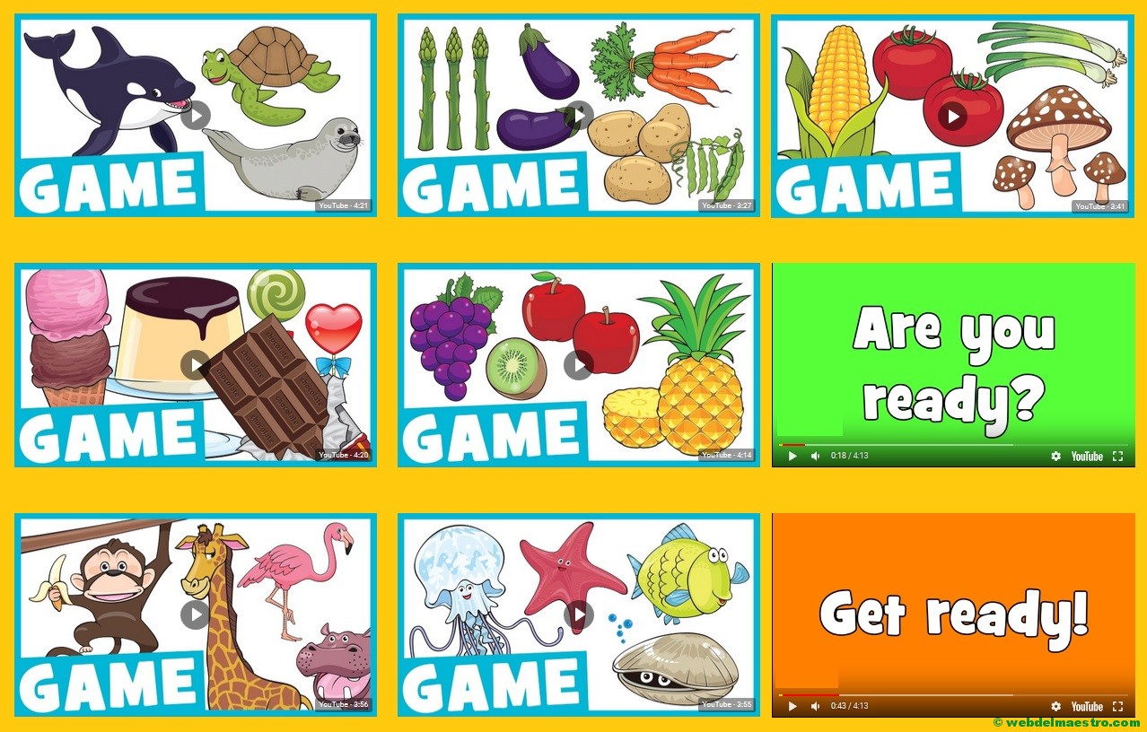 Juegos para aprender inglés