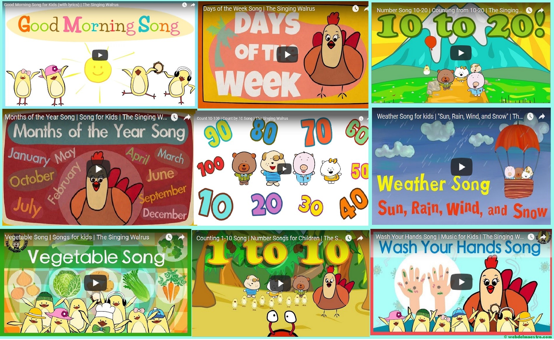 Canciones para aprender inglés (II)