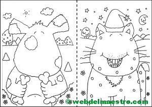 caras graciosas para colorear-2-