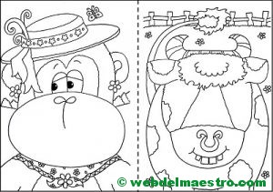 caras graciosas para colorear-3-