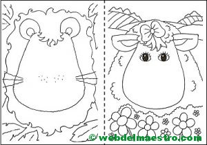 caras graciosas para colorear-5-