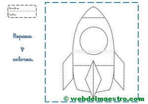 Ficha nº 1- Repasa y colorea