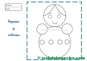 Ficha nº 2- Repasa y colorea