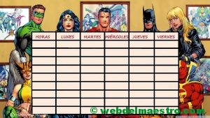 Horario escolar nº 22