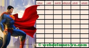 Horario escolar nº 28