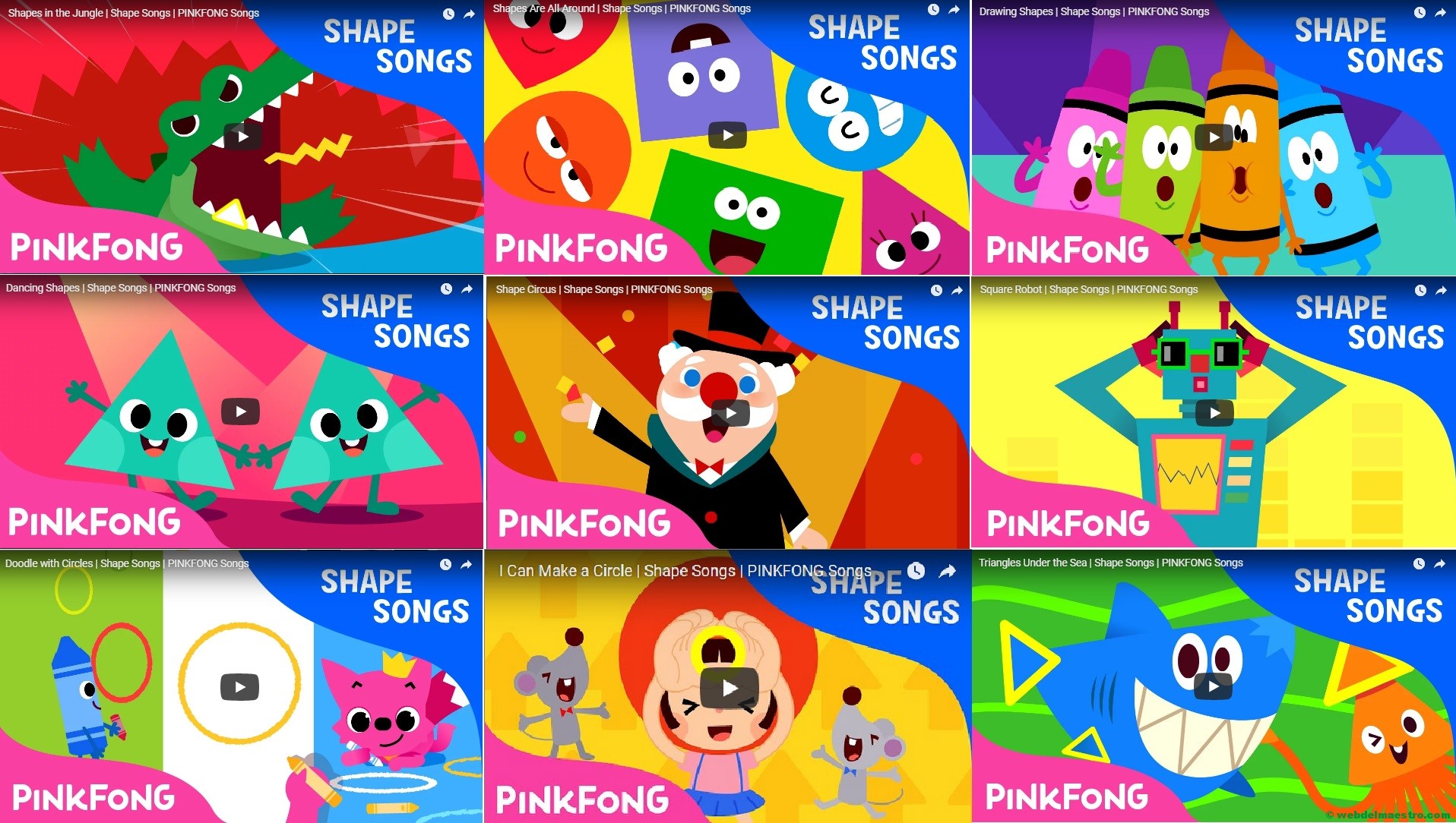 Inglés para niños: figuras geométricas