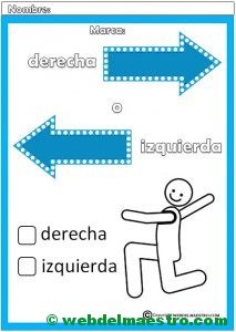 Izquierda y derecha-Actividades